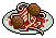 Plate With Spaghetti