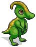 Pamela the Parasaurolophus