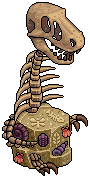 T-Rex Bone throne