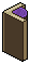 Purple Area Corner Shelf