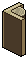 Beige Corner Shelf