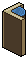 Blue Corner Shelf