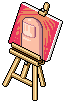 Rare Frank's Finger Easel