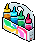 Rainbow Fashion Ink