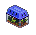 Blue Bug Terrarium
