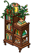 Thrifted Bookshelf