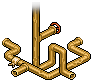 Exposed Hanging Pipes