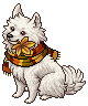 Autumn Samoyed