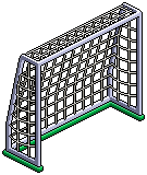 Football Goal Green