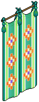 Green Festival Curtains