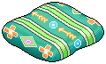 Green Festival Cushion