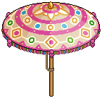 Pink Festival Parasol