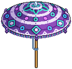 Purple Festival Parasol