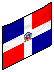 The Dominican Republic Flag