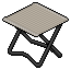 Beige Folding Table