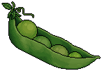 Organic Pea Pod Bed