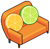 Organic Citrus Sofa