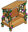 Classy Rose Bench