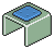 Glass Stool