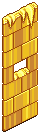 Solid Gold Snow Poster