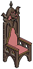 Gothic Chair Pink