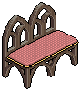 Gothic Sofa Pink