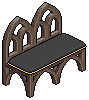 Black Gothic Sofa