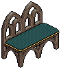 Gothic Sofa Blue