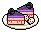 Gothic Mochi Cake