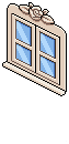 Gothic Cafe Window Door