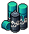 Teal Spray Paints