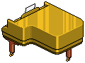 Lemon Grand Piano