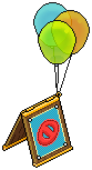 Balloon sign