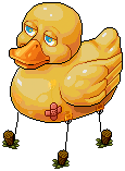 Yellow Duck Balloon