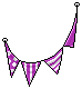 Pink Flag Bunting