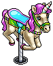 Pink Carousel Horse