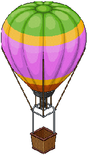 Pink Hot Air Balloon