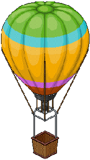 Yellow Hot Air Balloon