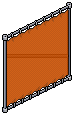 Orange Stage Fence
