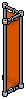 Orange Stage Fence Corner