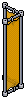 Yellow Stage Fence Corner