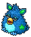 Blue Fluffby