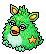 Green Fluffby