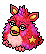 Red Fluffby