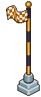 Stylish Racing Flag