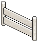 White Paddock Fence