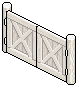 White Paddock Gate