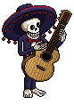 Mariachi Skeleton