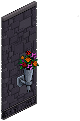 Black Adobe Wall