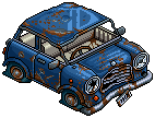 Burnt Car Wreckage